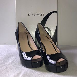 Nine West black heel